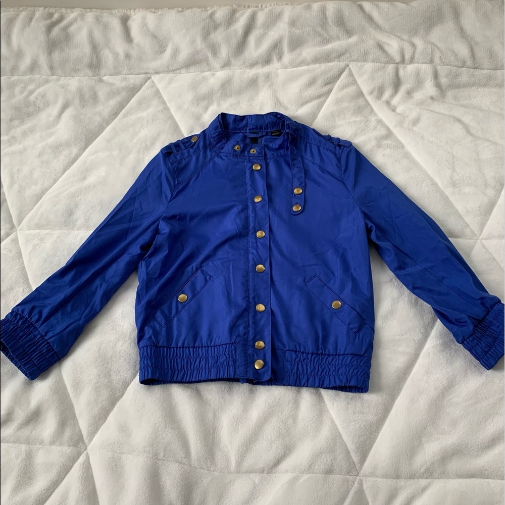 H&M Blue Jaket Size:4.